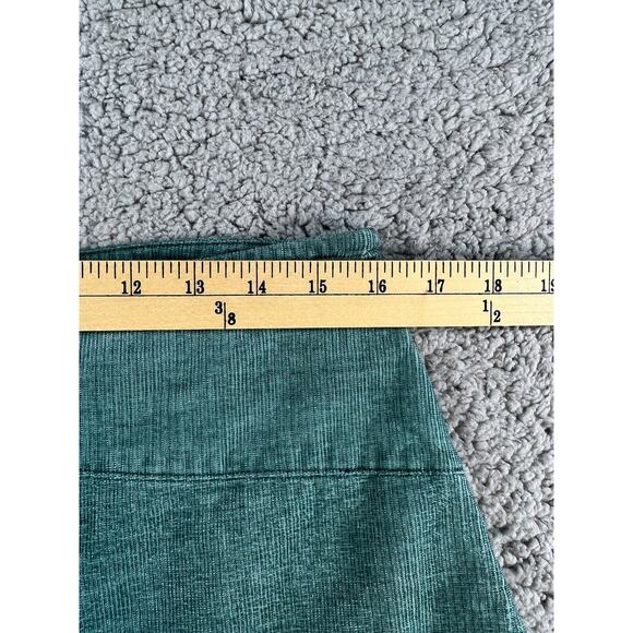 Royal Robbins Corduroy Skirt Women’s 10 Zip Travel Outdoor Hiking Teal Green - Picture 8 of 10